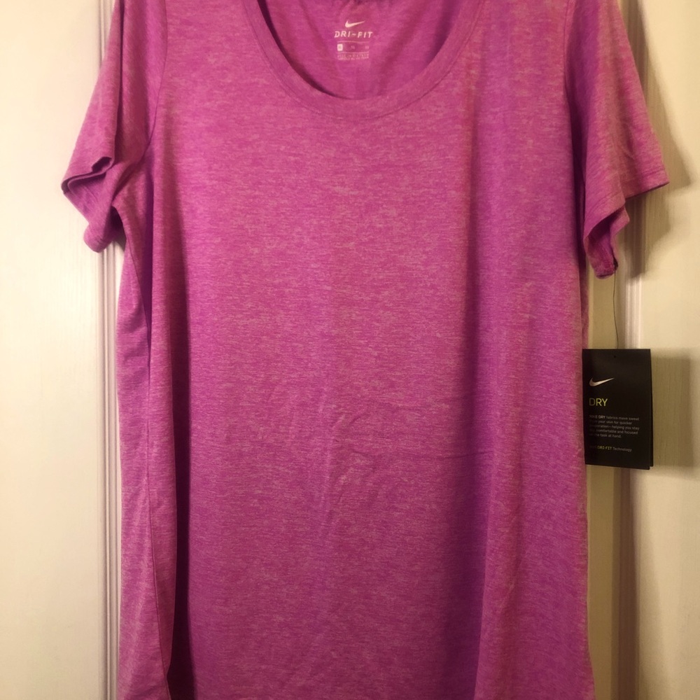 Nike pink Drifit workout top, XL